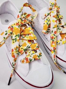 Bavlněné tkaničky Sluneční louka